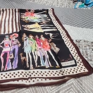 FIRM Henri Bendel Large Silk Scarf